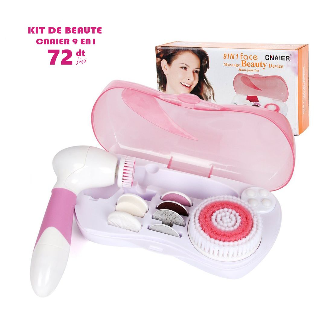 Kit de Massage Visage 9-en-1 – Lifting Naturelle & Anti-âge
