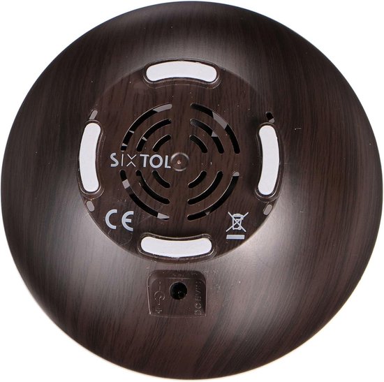🌿 Diffuseur d’Huiles Essentielles & Humidificateur d’Air – Design Élégant Bois Foncé